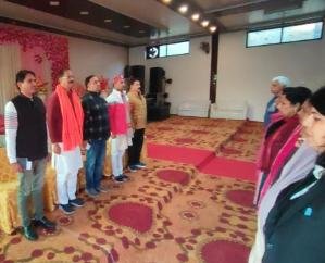  Jaisinghpur: BJP workers should work unitedly for Lok Sabha elections: Devendra Rana