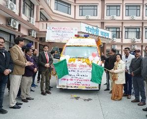 Rishikesh: THDC starts ambulance service for rural areas of Uttarakhand