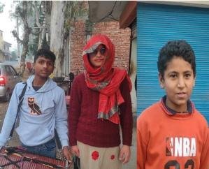  Groups of children and youth asked for Lohri in Dadasiba, Nangal Chowk, Chanor and Dhaliara.