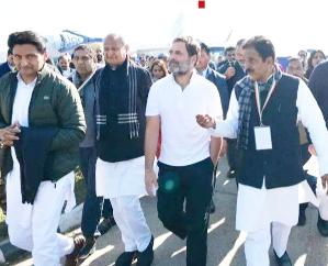  Rahul Gandhi starts Bharat Jodo Nyaya Yatra from Manipur