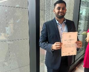 Sumit Changra of Hamirpur became Lieutenant in Australian Army.