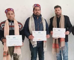 Bharmaur: Officers/employees honored for outstanding work in Republic Day celebrations