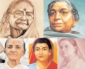 The heroines of India, who gave sacrifice and sacrifice for the freedom of the country
