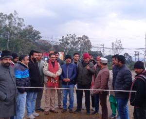 Dharamshala: Pandal being decorated in Zorawar Stadium to welcome JP Nadda