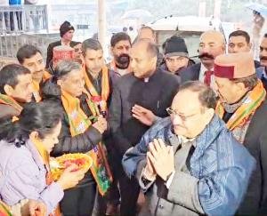  Dharamshala: JP Nadda gave election tips to BJP officials and workers 1232