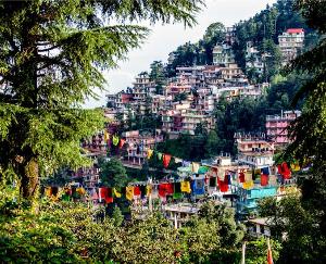 When this city was destroyed by earthquake, religious leader Dalai Lama re-established it.