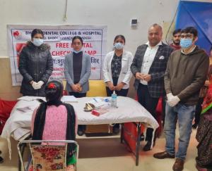 BBN: Medical camp organized at Curetech on the birthday of Darshana Devi.