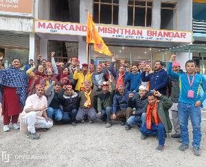 Kullu: Ram devotees got a warm welcome in Aut