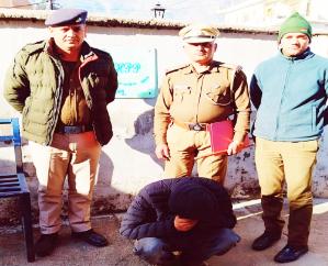 Kullu: Youth arrested with 62 grams of heroin in Bhuntar