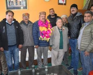 Kullu: Madan Lal Sood becomes President of Vyapar Mandal Kullu 123