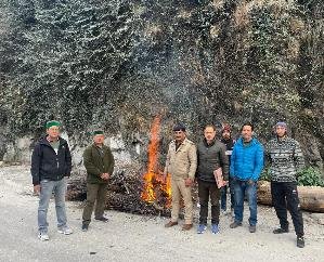 Kinnaur: Saved gardeners from harm by burning unauthorized plants.