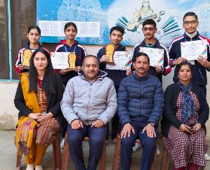 Ghumarwin: Promising students of Minerva will represent Himachal at the national level 236