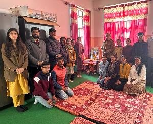  Festival of Basant Panchami celebrated in Jaisinghpur College, worshiped Mother Saraswati  123