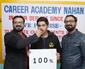 Abhay brought glory to Career Academy, achieved 100 percentile in JEE Main