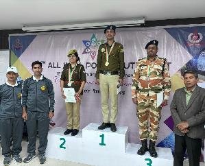 Himachal Pradesh Police wins gold and bronze medals in All India Police Duty Meet