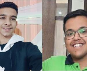 Jaisinghpur: Priyanshu Katoch and Saksham Lagwal of Lambagaon passed JEE Main exam.