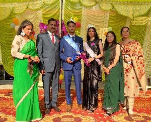  Jaisinghpur: Anshul was chosen as Mr Farewell and Anjali as Miss Farewell.