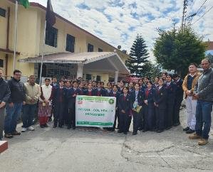  Awareness camp on soil health program organized in Jawahar Navodaya Vidyalaya Bandrol