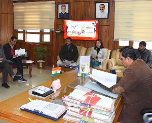  Solan: Sweep core committee meeting held, Deputy Commissioner Solan was present.
