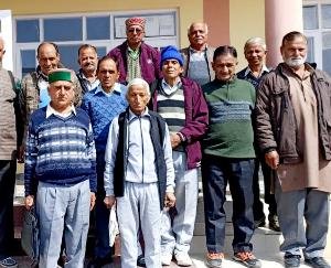  Kunihar: Meeting of Himachal Transport Retired Employees Welfare Forum Arki Unit organized