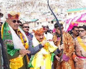 Keylong: Chief Minister inaugurates Lahaul Sharad Utsav