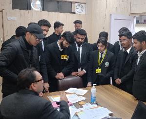 Shimla: Student Council met the Head of Law Department regarding student demands - ABVP