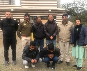 Dharamshala: Two accused arrested with 9.5 grams of heroin in Tarsuh, Kangra.