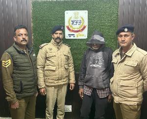 Kullu: Police caught a person from Haryana with 1.140 kg of hashish.