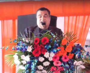 Union Minister Gadkari laid the foundation stone of road projects worth Rs 4 thousand crore in Hamirpur.