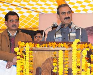 CM Sukhu said in Arki, will defeat money power with people power