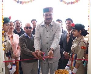 Indora: MLA Malendra Rajan inaugurated 3-D robotic lab at Vijay Memorial School.