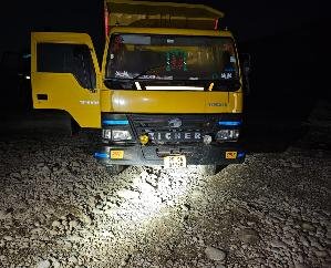 Indora: Police seized 5 vehicles doing illegal mining.