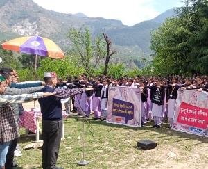 Students of B.Ed College Shadhabai were motivated towards voting.