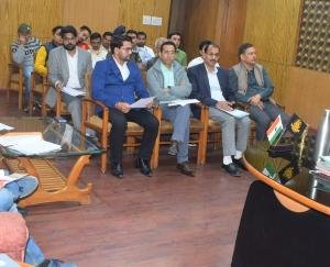 District Disaster Management Agency meeting held under the chairmanship of Deputy Commissioner Torul S Ravish