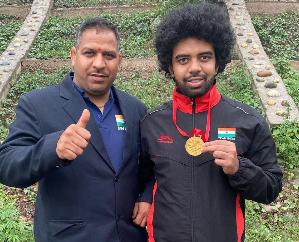Dehra: Raghav Jamwal wins gold medal in grappling in state championship