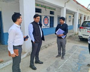  Kangra: Inspected polling booths in Jwalamukhi and Nagrota Vis area.