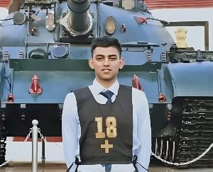 19 year old Yatin Kanwar passed the Indian Army's Technical Entry Course exam.