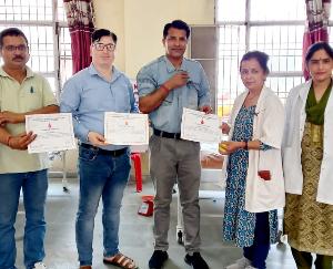 Jaisinghpur: Blood donation camp organized on World Red Cross Day
