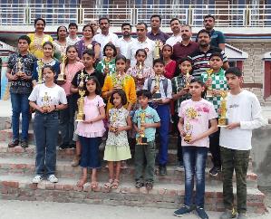 Jwalamukhi: Jwalamukhi Chess Club organized rapid chess tournament at Shivalik International Convent School.