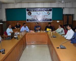 Solan: One day training workshop for micro observers organized under the chairmanship of Deputy Commissioner.