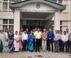 Five member team inspected college Jaisinghpur