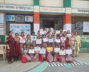 World No Tobacco Day celebrated in National Senior Secondary School Sonia Didag, children made aware