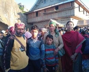 Thousands of devotees are reaching Churdhar for the darshan of Mahadev.