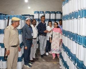 EVM And V.V.Pat. First level checking of machines conducted