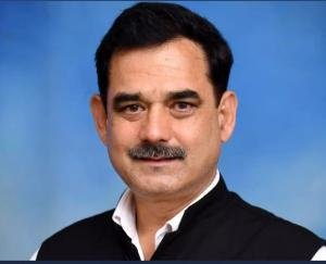 Kunihar: Sanjay Awasthi on his visit to Arki assembly constituency on July 5.