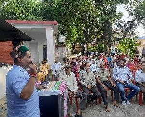 Facility of clean drinking water will be available in Nagar Panchayat Shahpur: Keval Singh Pathania