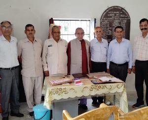 Kunihar: Monthly meeting of pensioners held in Pattabarawari.