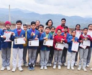 लक्ष्य कॉन्वेंट स्कूल के छात्र  ने दिखाया बेहतरीन प्रदर्शन