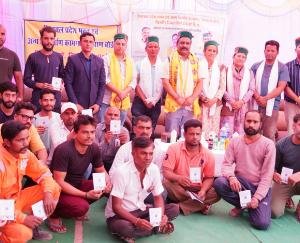 Awareness camp organized in Murang Ti Dong Hydroelectric Project of Kinnaur district