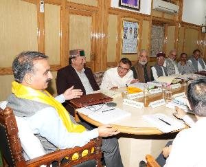 Chief Minister instructed the Forest Corporation to speed up the disposal process of timber kept in its depot.